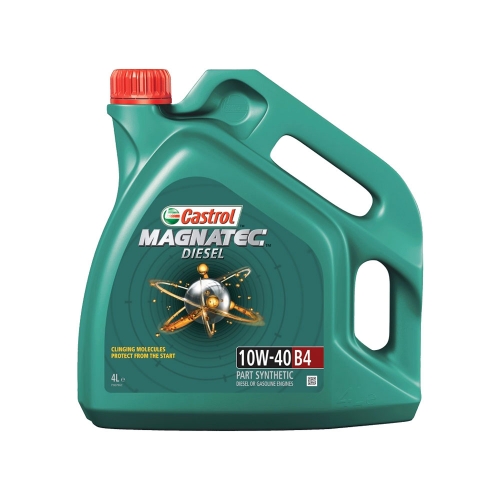 Моторно Масло, CASTROL, 10W-40, MAGNATEC, DIESEL, B4, 4 литра